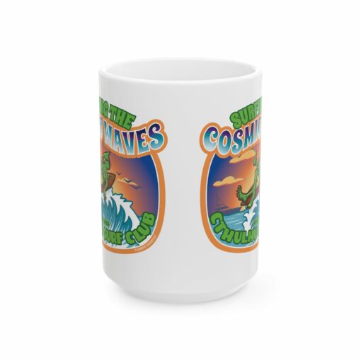 Mug (11oz, 15oz) - Surfing the cosmic waves - Image 5