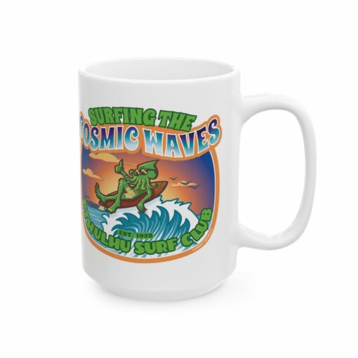 Mug (11oz, 15oz) - Surfing the cosmic waves - Image 2