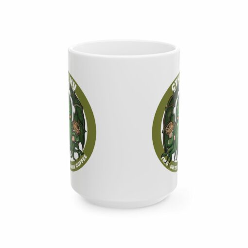 Mug (11oz, 15oz) -Cthulhu Demands Coffee - Image 4