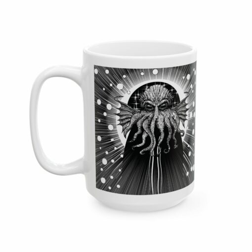 Mug - Cthulhu Cosmic Portal Mug – Eldritch Horror Coffee Cup for Lovecraft Fans 11oz/15oz - Image 8