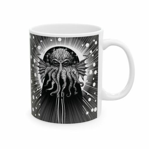 Mug - Cthulhu Cosmic Portal Mug – Eldritch Horror Coffee Cup for Lovecraft Fans 11oz/15oz - Image 4