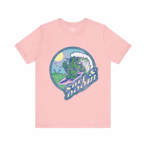 Vintage look Cthulhu Surf and Doom T-Shirt - Image 10