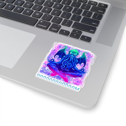 Mystical Cthulhu Kiss-Cut Stickers, Laptop Decor, Fantasy Art, Gift for Gamers, Stickers for Journals, Cosmic Vibe - Image 2