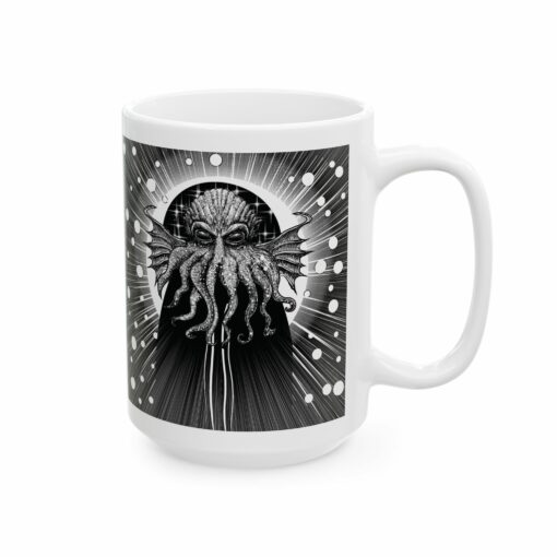 Mug - Cthulhu Cosmic Portal Mug – Eldritch Horror Coffee Cup for Lovecraft Fans 11oz/15oz - Image 9