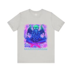 Alternative view of Cthulhu Meditation Shirt - Lovecraftian Doom Meditation Shirt