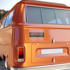 Alternative view of Cthulhu R’lyeh Bumper Sticker – “In His House, Dead Cthulhu Waits Dreaming” Quote | Lovecraft Horror Decal for Car, Laptop, or Journal